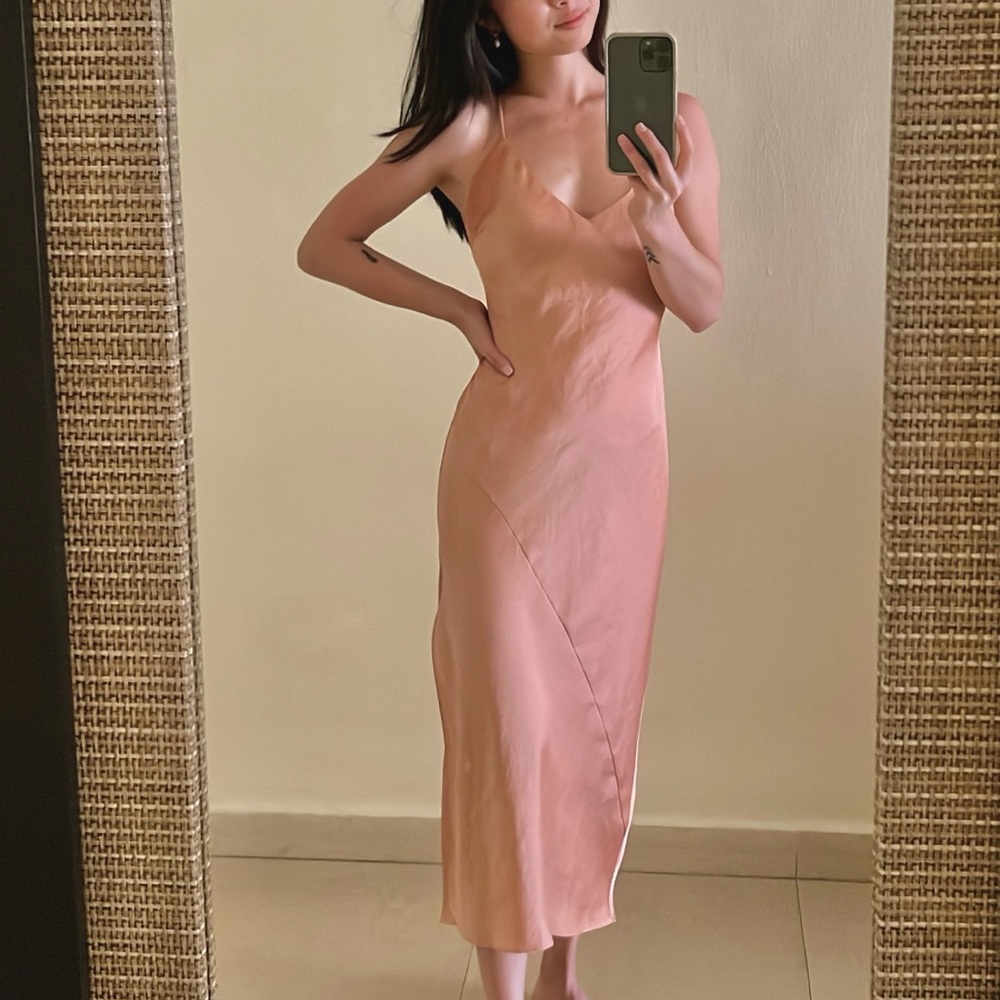 Aritzia Midi Slip Dress